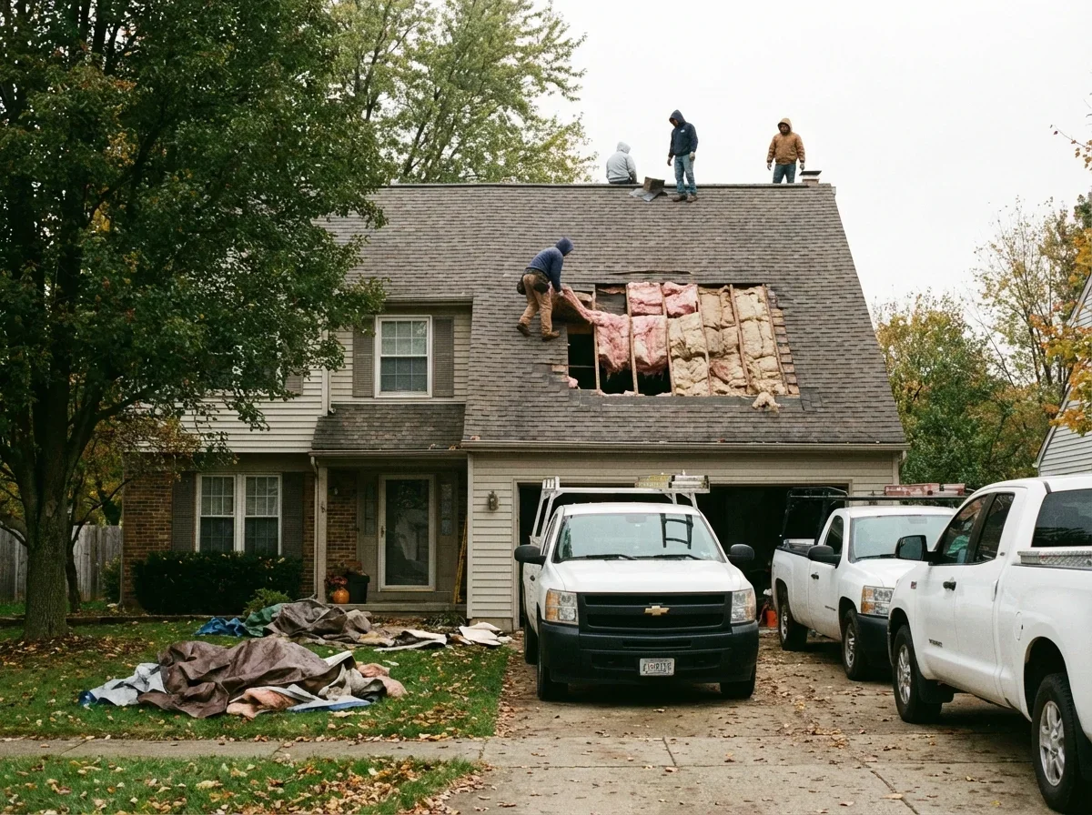 Gaps and insufficient attic insulation costing you money, call us today