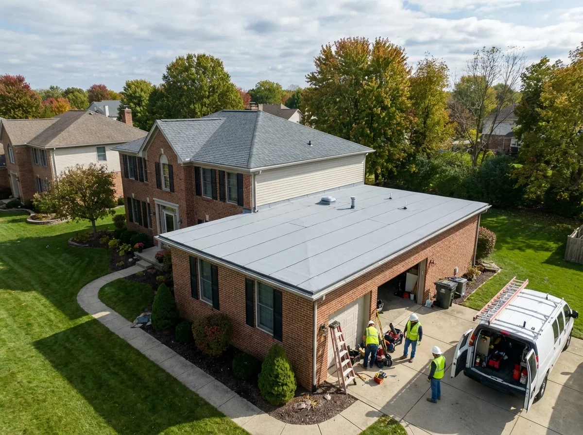 Durable, expertly installed flat roof ensures lasting protection and peace of mind