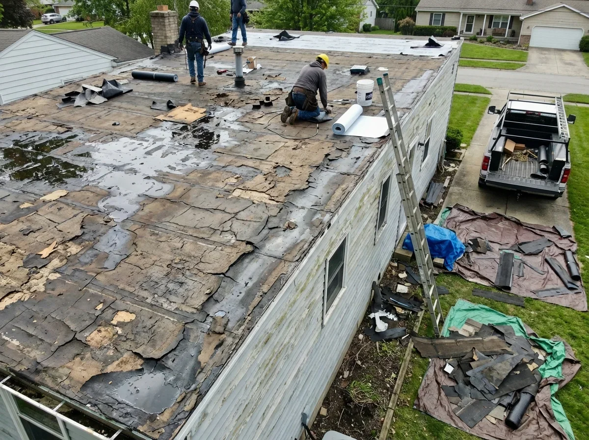 Don't let roof neglect cause costly damage, get a professional flat roof installation