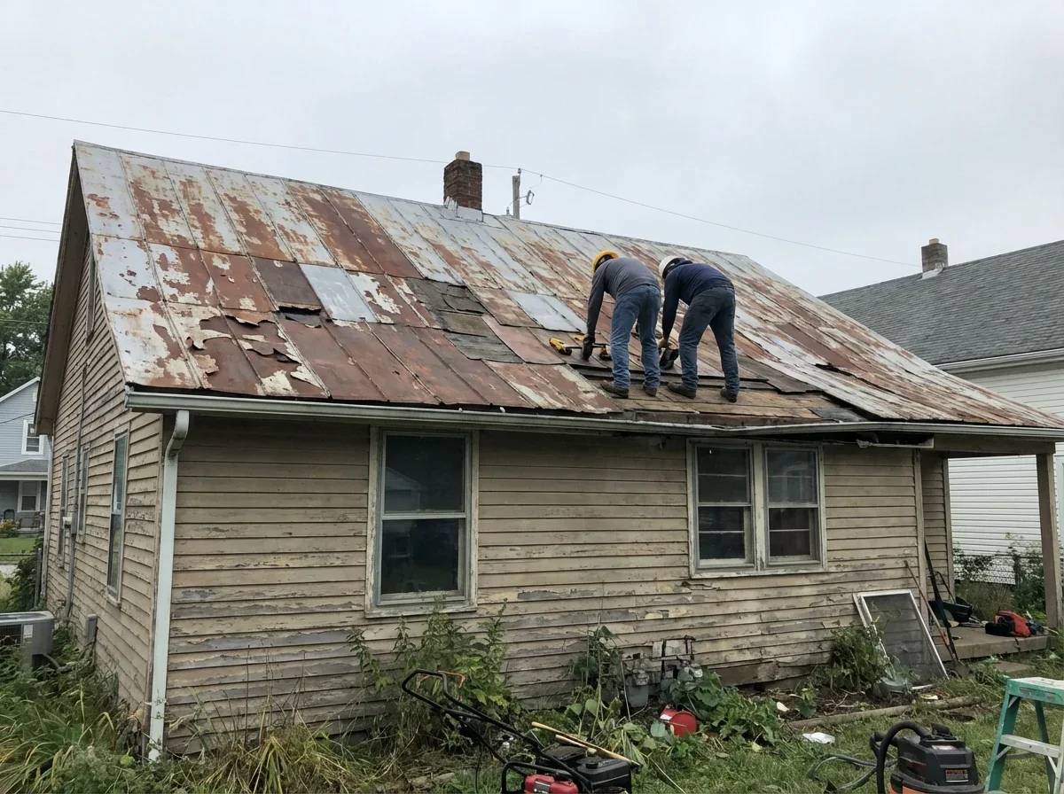 Don't let roof damage destroy your home, choose expert metal roofing