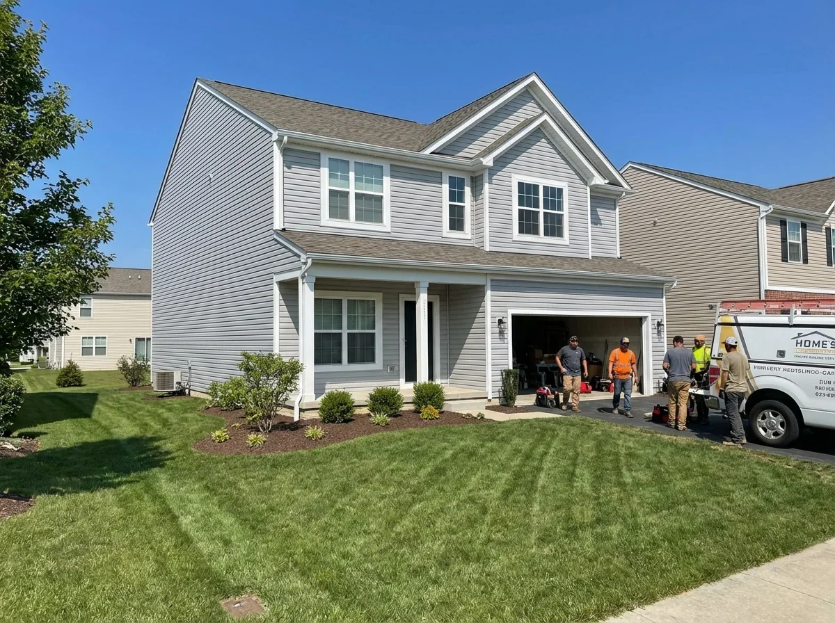 New siding transforms this home with enhanced curb appeal and protection